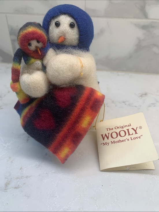 Corbin’s Corner Original Wooly Other - RARE NEW Vintage Corbin’s Corner Original Wooly My Mothers Love ⛄️ Snowman